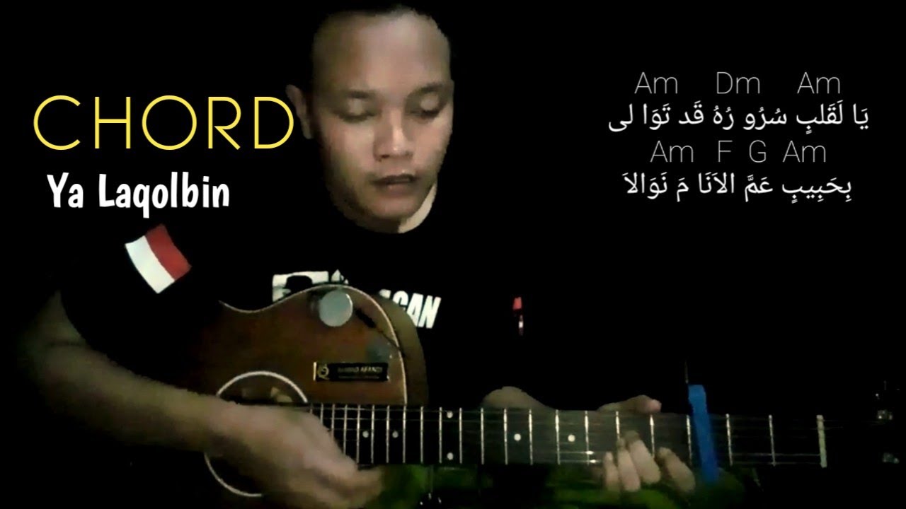 Ya Laqolbin Ya Laqolbin Sholawat Akustik CHORD GITAR