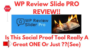 Wp review slider pro review-Is This SOCIAL Proof Tool Really WORTH It At ALL ?See(Do not Use Yet
