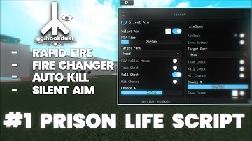 Roblox Silent Aim Script - Prison Life, Rapid Fire, Auto Grab Guns, Fire Rate Changer, Free