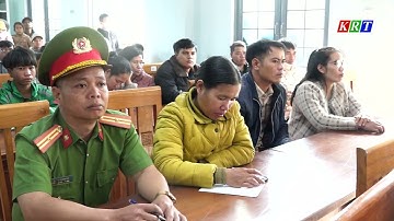 Tu Mơ Rông xét xử lưu động vụ án trộm cắp Sâm Ngọc Linh