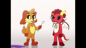 No Roots Nightmare Critters vs Smiling Critters (Poppy Playtime Animation)
