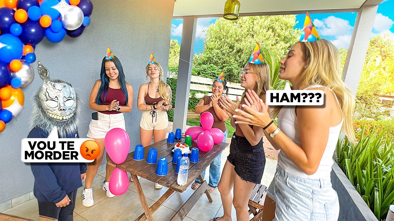 FIZ UMA FESTA SURPRESA PRO PRIMINHO ESTRANHO MAS ELE ACABOU COM TUDO…