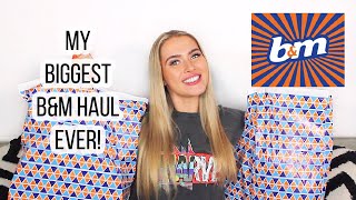 HUGE B&amp;M HAUL! MOVING IN ESSENTIALS! | shivonmakeupbiz