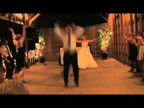 BEST Wedding FlashMob Fail!!! DAD FALLS to FLOOR!
