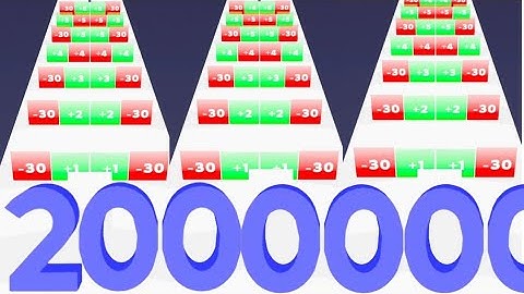 Merge Number Run Master Vs Ice Cream rush - All gameplay levels - Max levels - Math Gameplay ios