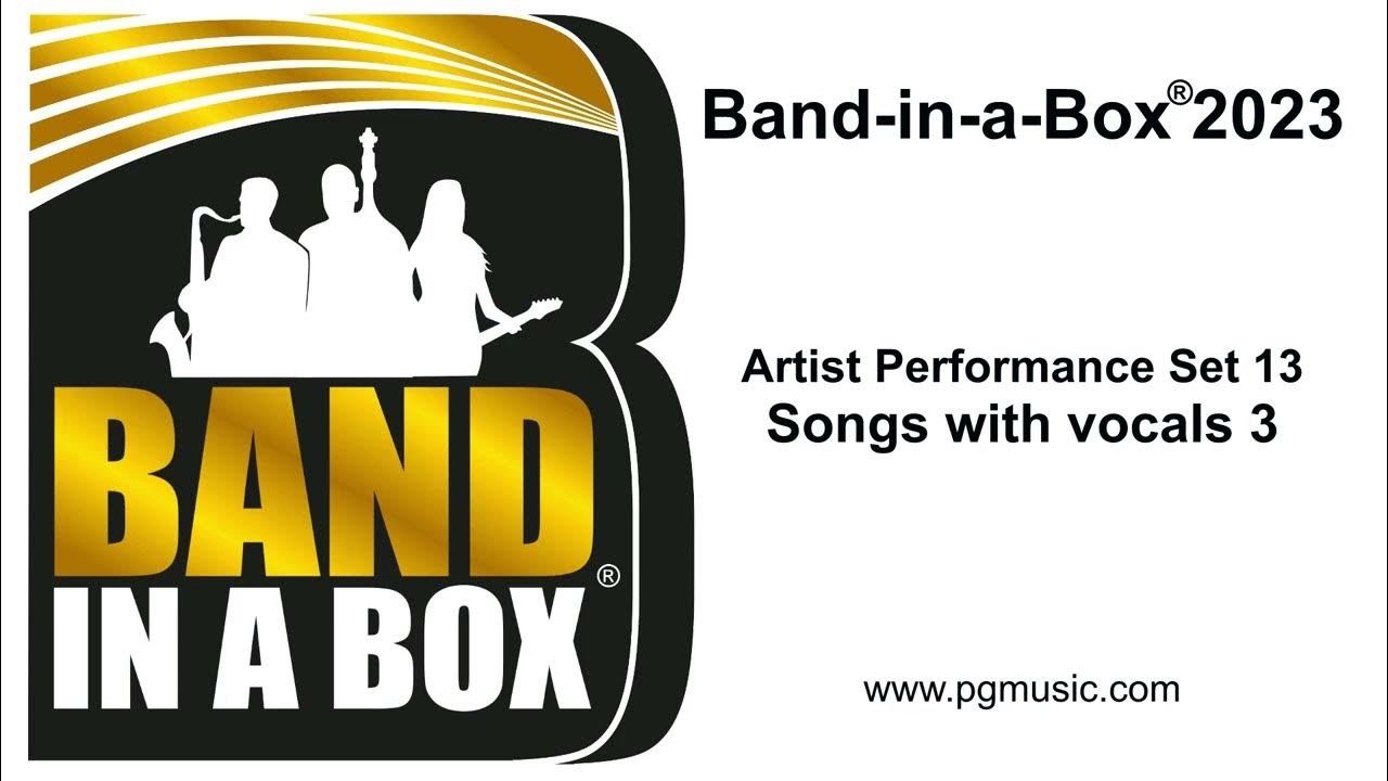 BandinaBox® 2023 Songs with Vocals 3 YouTube