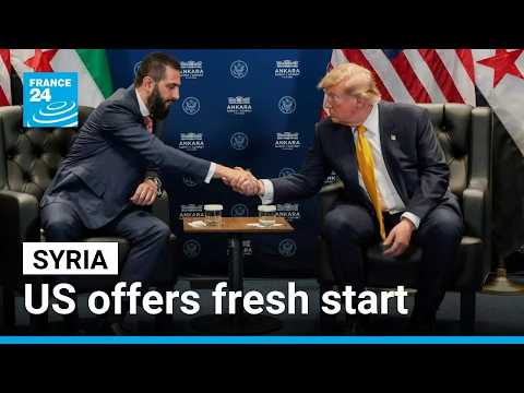 US removes Syria off its list of state sponsors of terrorism • FRANCE 24 English