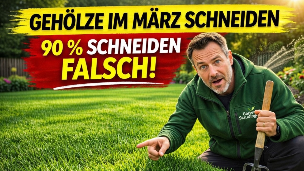 90 % schneiden ihre Sträucher im März falsch – mach diesen Fehler nicht!
