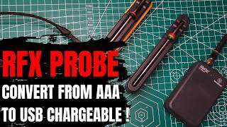 Convert your Barbecue RXF Probe chargers from AAA to USB Chargeable!