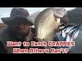 Want To Catch Crappies When Others Can't? Do This! Crappie Town USA Baby