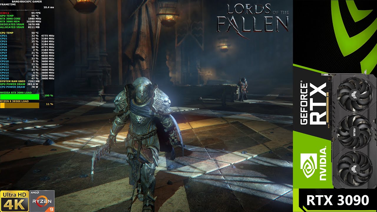 Lords Of The Fallen Max Settings PC Gameplay ALIENWARE 18 4930MX GTX 880M  SLI 