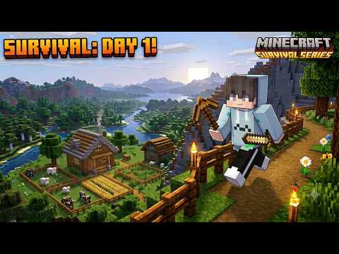 A New Start  Of Journey in Minecraft |  Minecraft Survival Series | Episode No. 1 | #minecraft