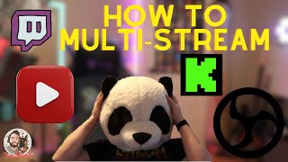 How to Multi-Stream to any Platform (Kick, Twitch, Youtube, Tiktok, Anywhere!)