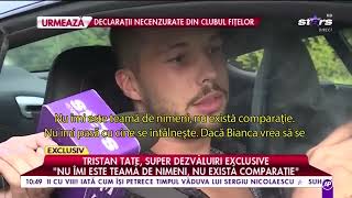 Young Tristan Tate | Tristan Tate gets interviewed