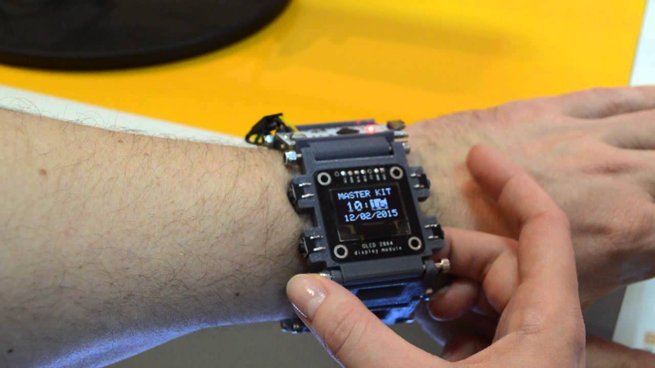 Цифровые часы Arduino [Амперка / Вики]
