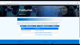 LSAMP-NCH Resources Page Walkthrough
