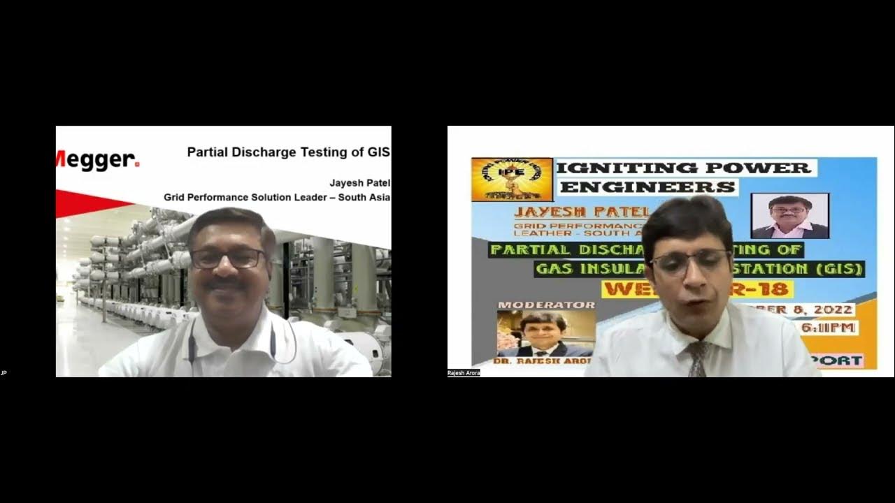 IPE inar18 PD Testing of GIS by Jayesh Patel Sir pd partial 