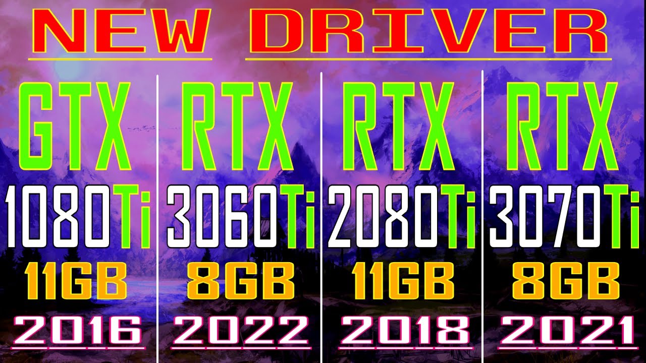 GTX 1080Ti vs RTX 3060Ti vs RTX 2080Ti vs RTX 3070Ti // PC GAMES BENCHMARK TEST ||