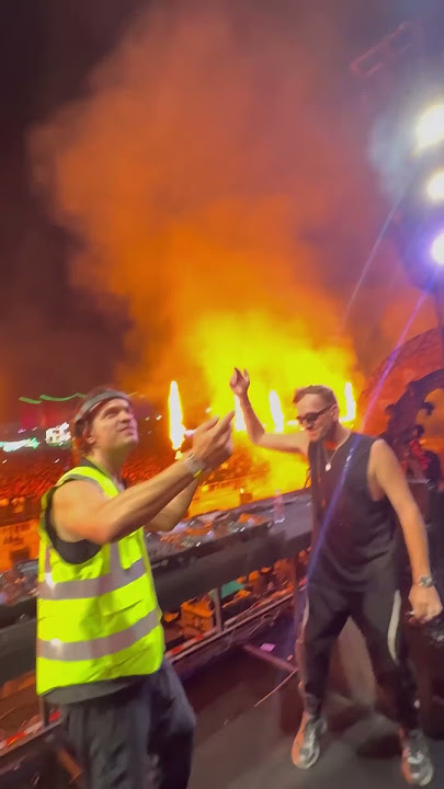 Me and Colyn in total RITMO for the people of China 🇨🇳  #techno #argy #melodictechno  #china