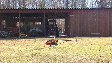 First time hovering my Trex 700E V2 FBL