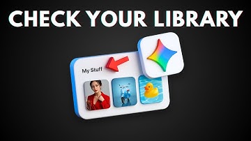 How to Find ALL Images & Videos Created in Gemini AI (My Stuff Library)