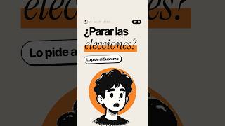 Piden PARAR las elecciones del 29-N por la ley de nietos: el motivo lo reconoce el propio Gobierno