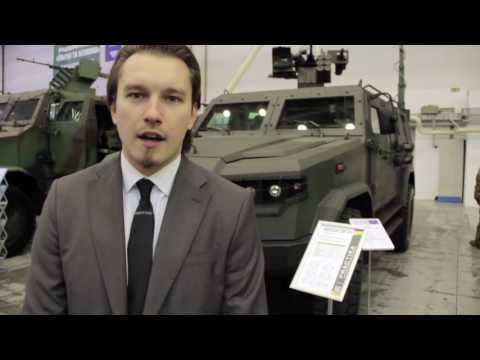 Practika unveils new version of the Kozak-2M armoured personnel carrier