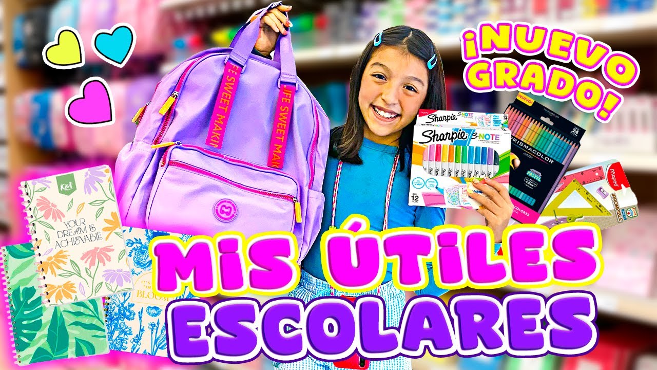 📚MIS ÚTILES ESCOLARES!PARA SEXTO AÑOlYo soy Aranza💕