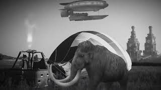 Steampunk Balloon Landing