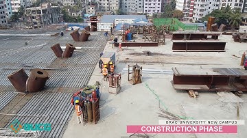 BRAC University New campus, Construction Phase, February 2020