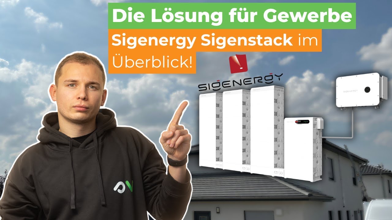 Sigenstack Outside Die Lösung für große PV-Anlagen: Sigenergy Sigenstack im Check - YouTube
