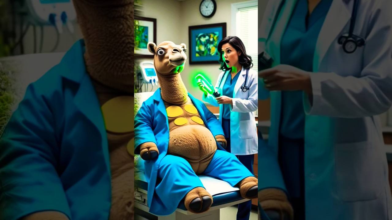 ❤️ Evolution of Baby ! A pregnant Camel in hospital for treatment 