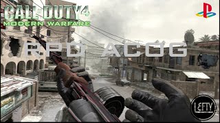 Call of Duty 4: Modern Warfare Multiplayer Gameplay in 2025 | RPD ACOG (No Commentary)