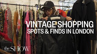 Vintage Shopping Spots & Finds In London | SheerLuxe Show