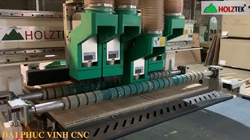Máy cnc nesting 4 đầu cao cấp holztek PRO-R4F | Máy khoan cắt ván hiệu quả giá tốt nhất thị trường