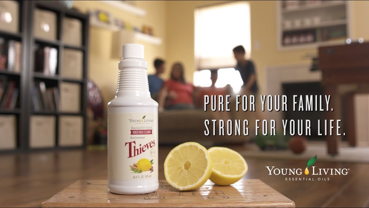 Thieves® Household Cleaner: Pure for Your Family | Young Living Essential Oils