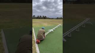 DH108 Swallow first takeoff from launch rail system