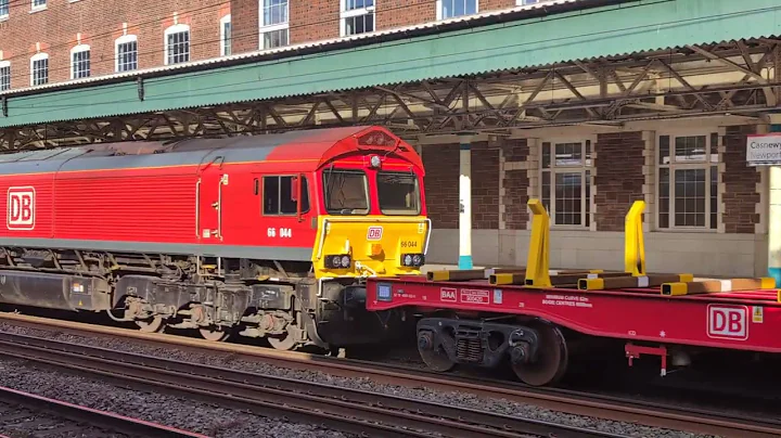 DB Cargo UK Class 66 no: 66044 @ Newport (6Z37) 26/06/2025.