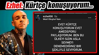 Ezhel: Kürtçe konuşuyorum Amedsporu paylaşıyorum | Usta Rapçi Ezhel Xatar Fotoğraf Açıklaması