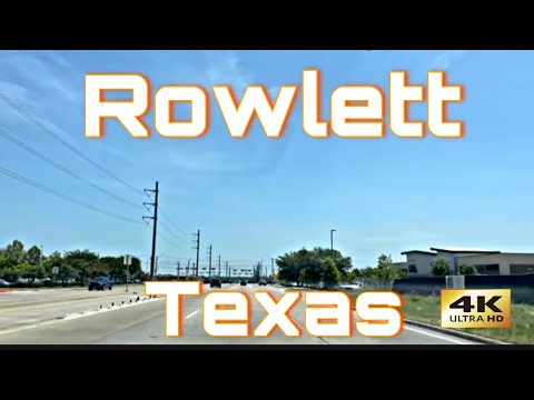 Rowlett, Texas - Dallas Suburb - City Drive Thru