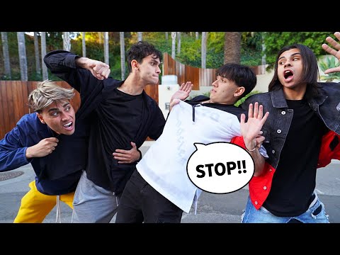 FIGHTING IN FRONT OF OUR FAMILY PRANK!