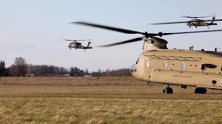 82nd Airborne conducts sling load, air assault training in Estonia