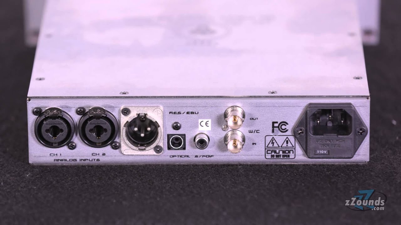zZounds.com: Black Lion Audio Red Sparrow MKII A/D Converter - YouTube