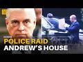 Footage of police outside Sandringham as Andrew Mountbatten-Windsor ARRESTED and taken into custody