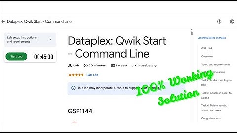 Dataplex: Qwik Start-Command Line| #2025 | #GSP1144 |#qwiklabs |#Solution |#solutions |#googlecloud