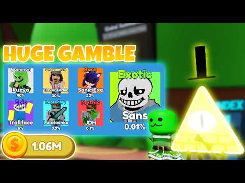 Gambling 1 Million coins in MTD!