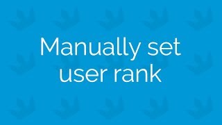 GamiPress How To - Manually set user rank