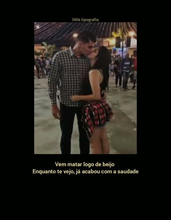 Pedaço de pecado - TIPOGRAFIA ( Tô querendo te beijar dnv )