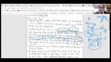 Lesson 1: Algorithmic Lower Bounds by Mohammad Hajiaghayi: Introduction to the Course