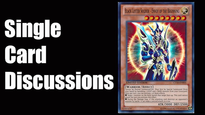 Black Luster Soldier - Envoy of the Beginning [CT10-EN005] Super Rare